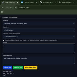 1Custom AI animation pipeline — multi-model diffusion workflow built in ComfyUI with conditioning, VRAM management, and advanced